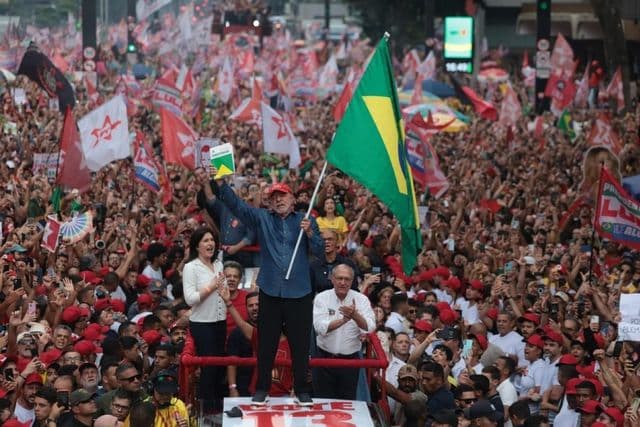Luiz Inácio Lula da Silva, presidente do Brasil, em discurso