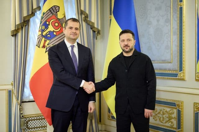Reunião entre autoridades da Ucrânia e da Moldova em Kyiv