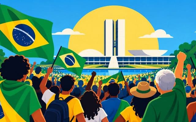 Plenário do Congresso Nacional em Brasília