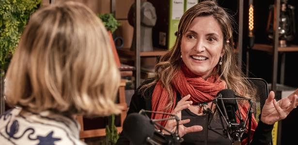 Jornalista Patrícia Campos Mello em foto de divulgação do programa Desculpa Alguma Coisa