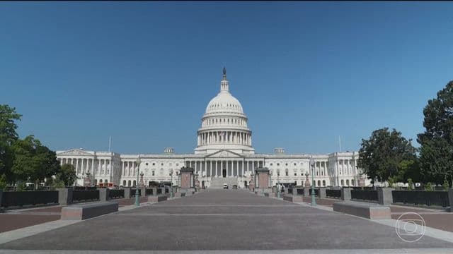 Prédio do Capitólio, sede do Congresso dos Estados Unidos, em Washington