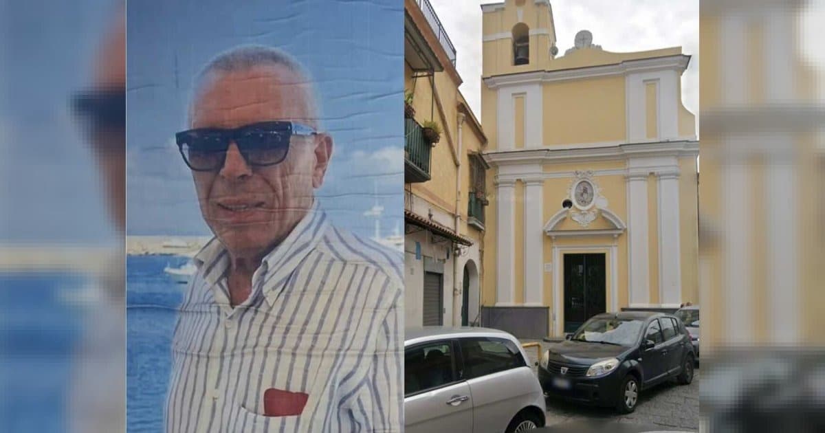 Igreja de San Rocco, no bairro de Ponticelli, em Nápoles